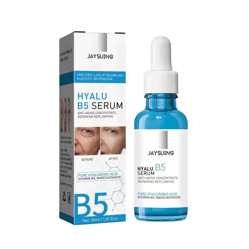 BeautyStarts B5 Hyaluronic Acid Serum – Premium serum to hydrate, plump, and revitalize skin, reducing fine lines and wrinkles.