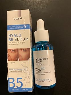 BeautyStarts B5 Hyaluronic Acid Serum – Hydrating and anti-aging serum to improve skin texture and minimize fine lines.