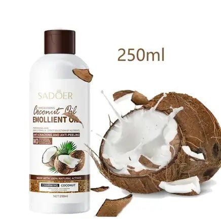 Coconut Oil Skin & Hair Care 250ML – Pure coconut oil for skin and hair nourishment.