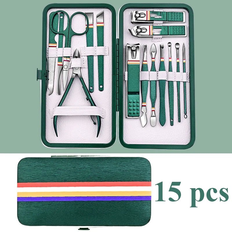 Deluxe Eagle Nose Pliers Nail Care Set - BeautyStarts