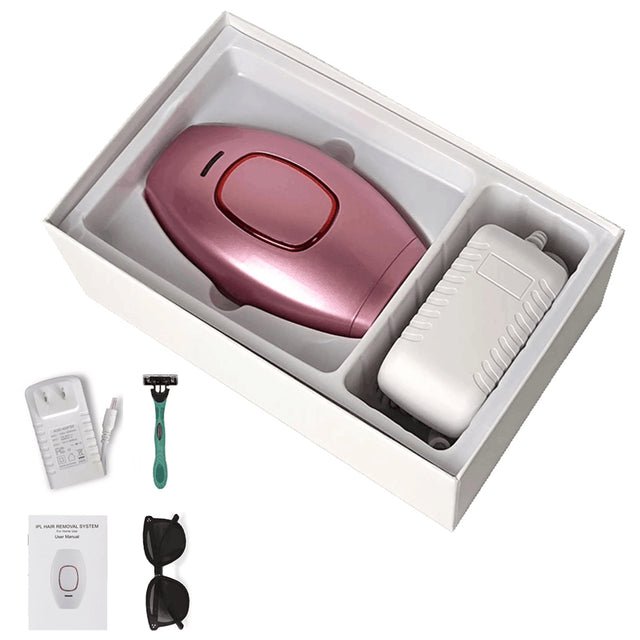 Pink Hair Removal Set for Safe and Gentle Hair Removal - BeautyStarts Skin Care