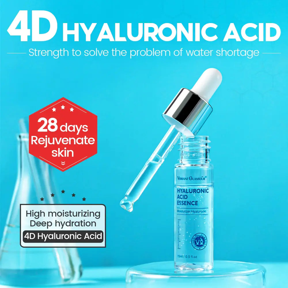 Hyaluronic Acid Face Serum – Boosts Skin Hydration and Health - BeautyStarts Skincare