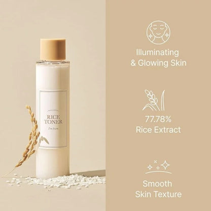 I'm From Rice Toner – Benefits Include Brightening, Hydration, and Smoothing - BeautyStarts