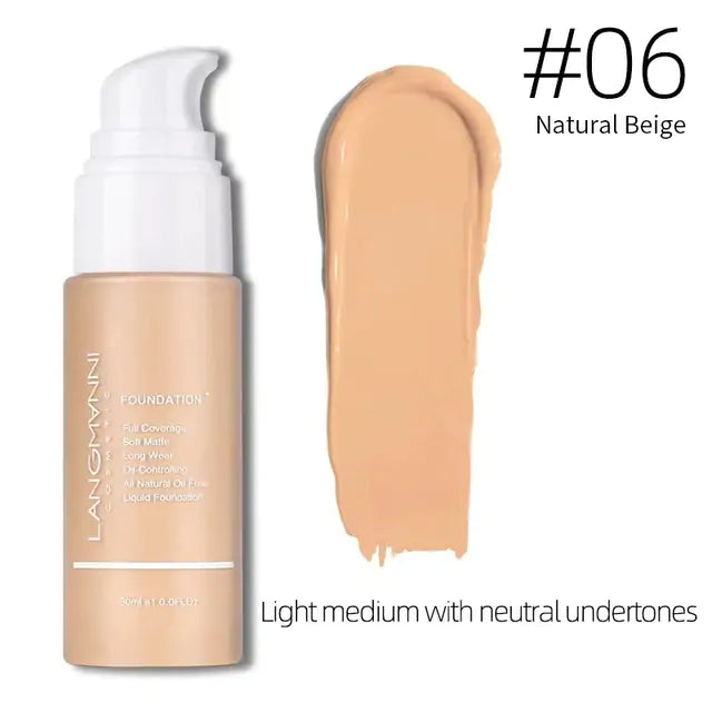 Natural Beige Makeup Primer Concealer Liquid Foundation for a balanced, radiant complexion. Your skincare journey starts at BeautyStarts.