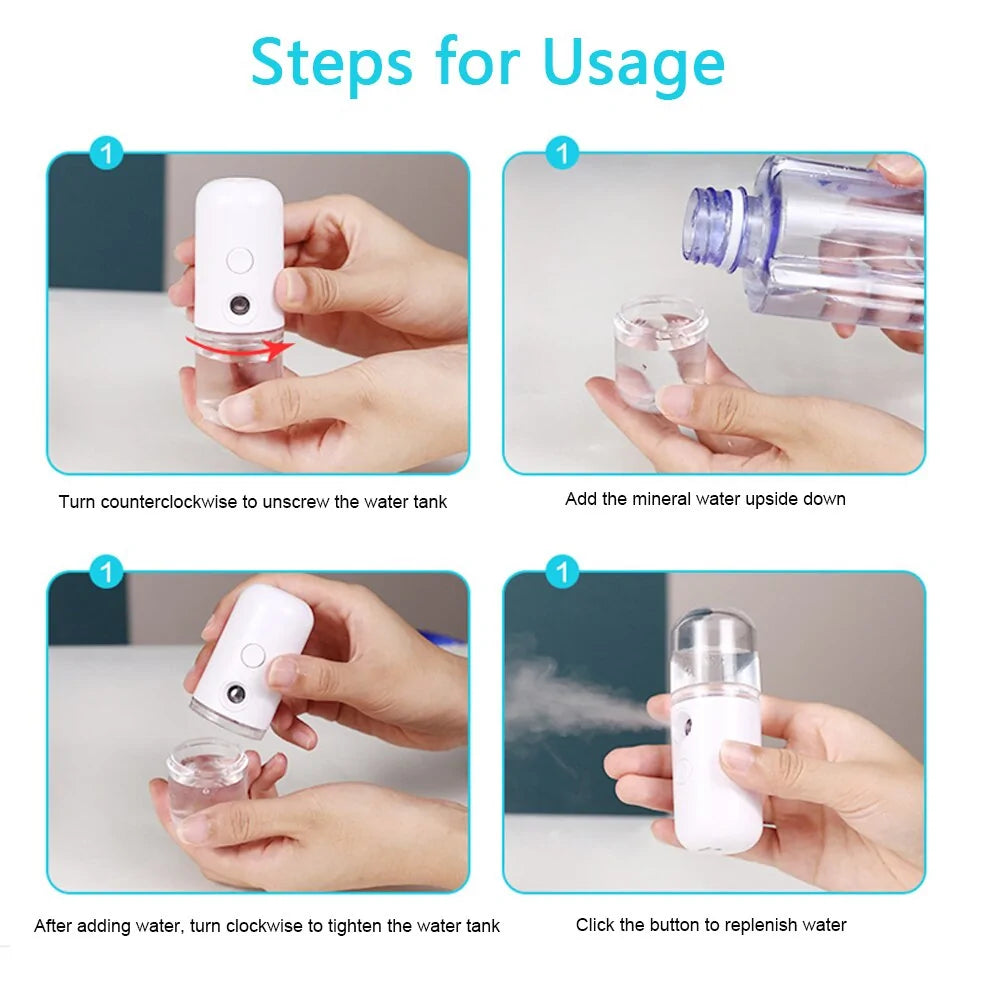 How to Use Portable Facial Steamer – Step-by-Step Guide for Glowing and Hydrated Skin – BeautyStarts