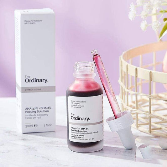 The Ordinary AHA 30% + BHA 2% Peeling Solution – Skin Exfoliation Treatment – BeautyStarts