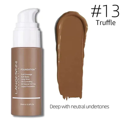 Truffle Makeup Primer Concealer Liquid Foundation for deep, rich skin tones. Explore the best skincare at BeautyStarts.